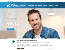Tablet Screenshot of payroll-professionals.nl